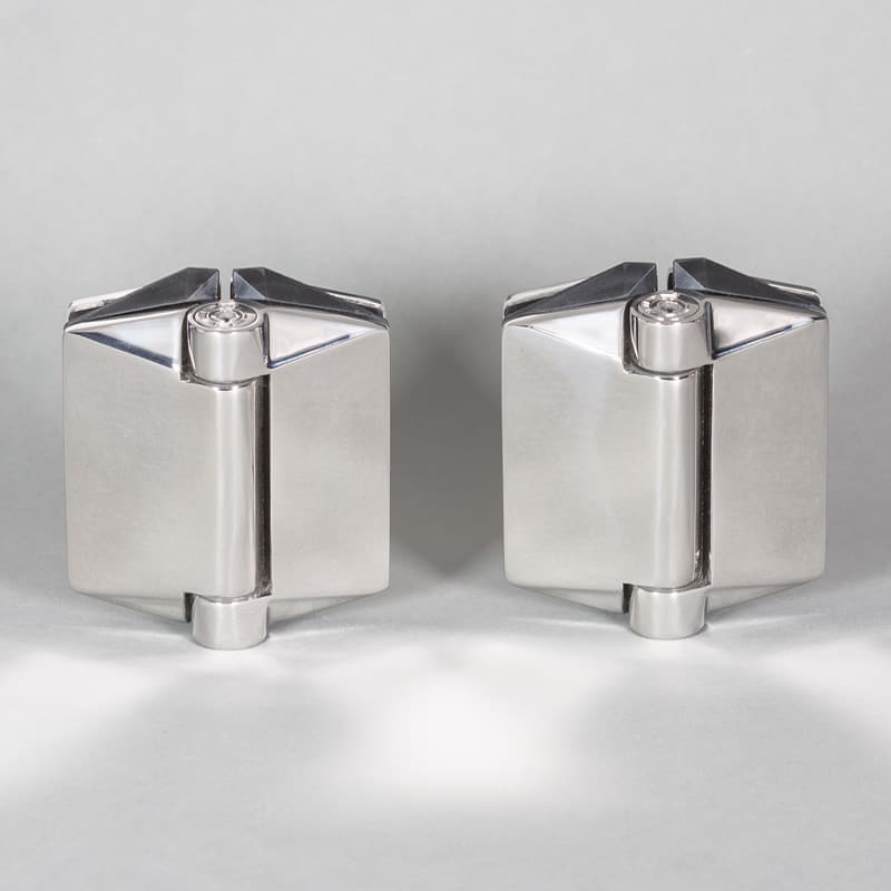 Polaris 125 Hinge Series Glass to Glass