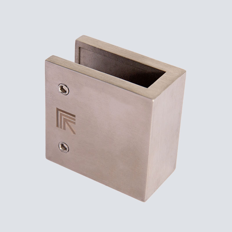 PC GB S Power Close Glass Bracket Satin