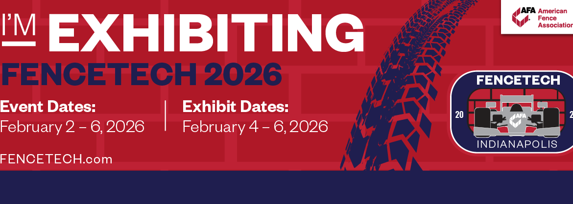 VISIT US AT FENCETECH 2026 BOOTH 2043 1 FenceTech 2026
