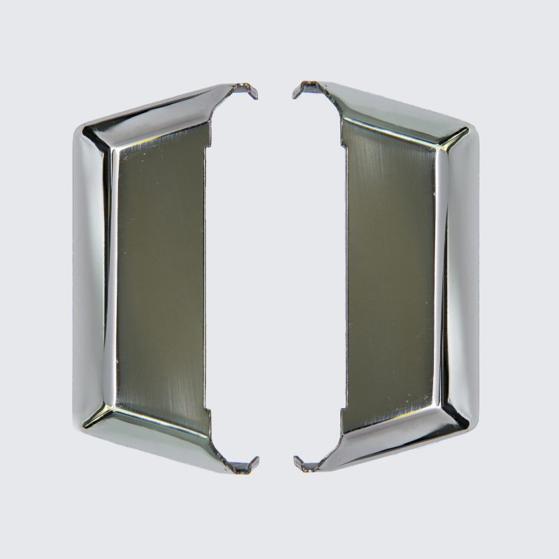 CHGG-SS-P - Cover Hinge Glass to Glass Stainless Steel Polished Round
